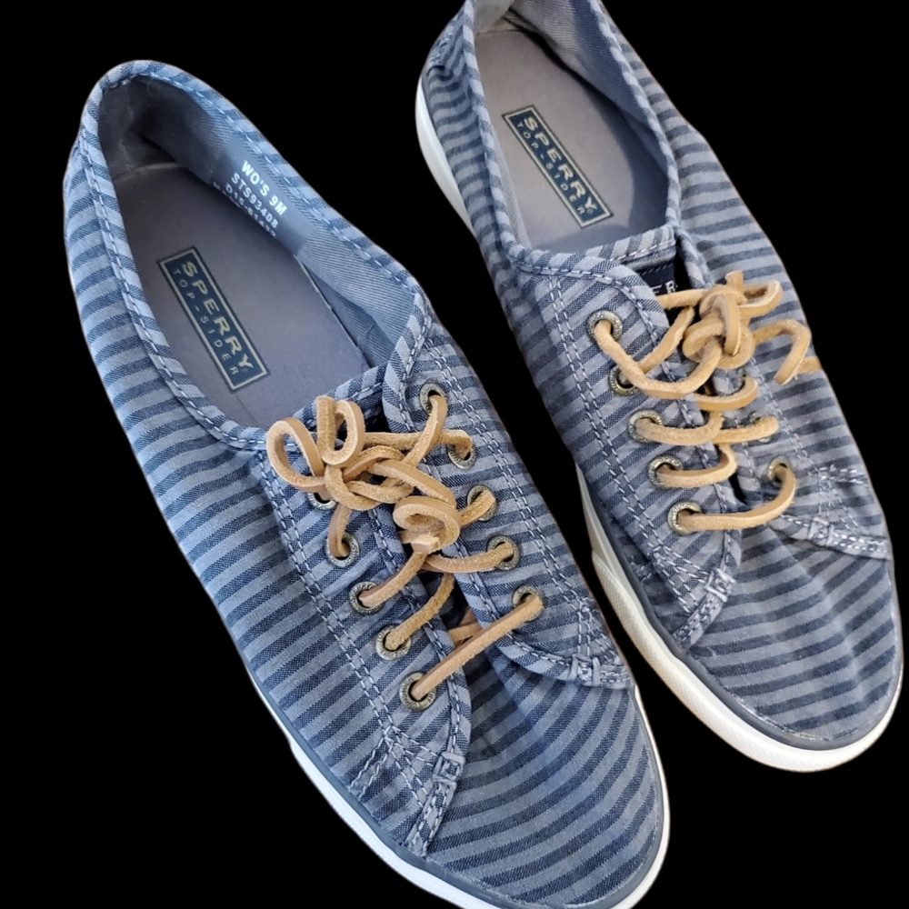 Sperry Striped Slip on Top Sider 9m